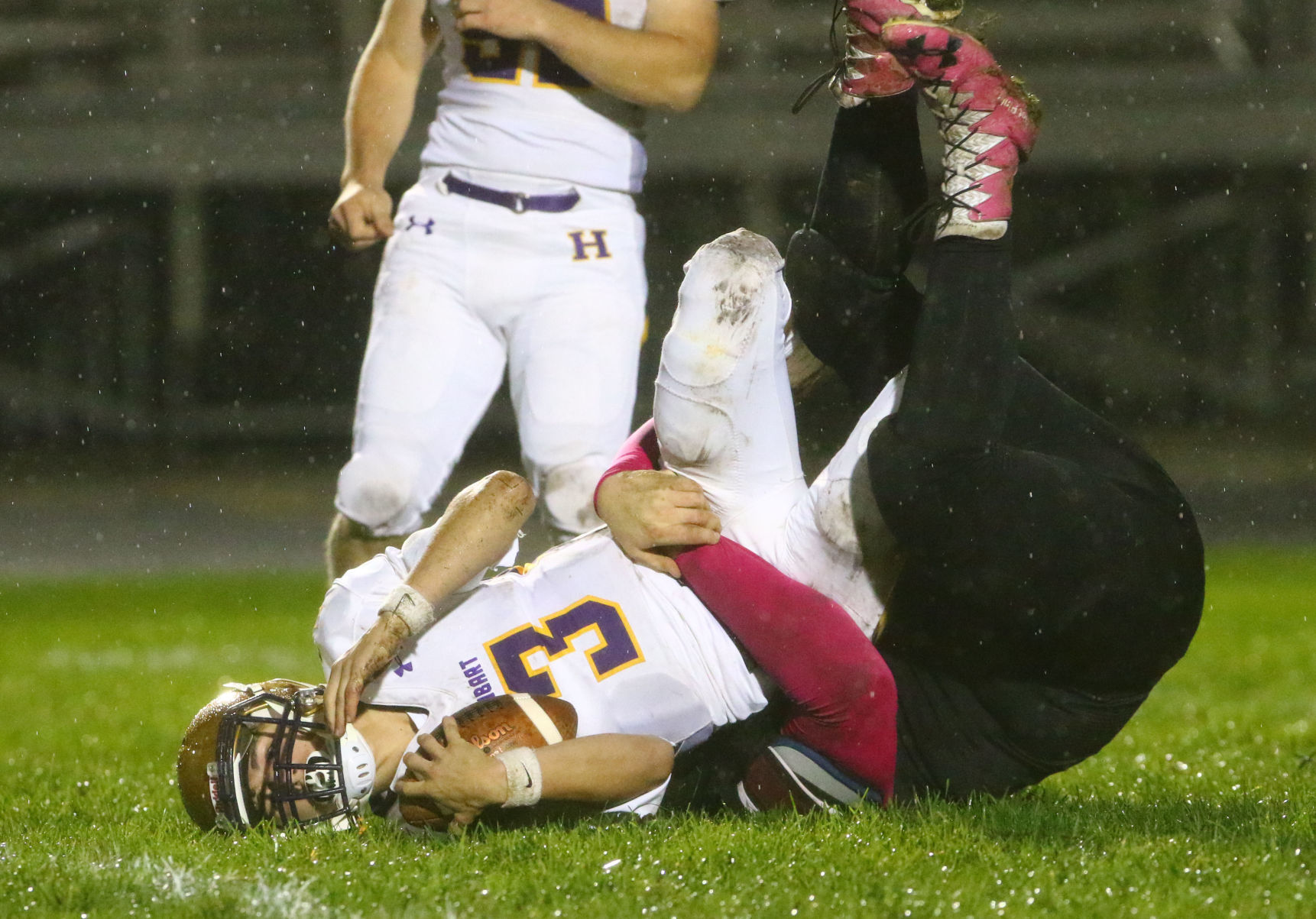 Hobart at Lowell football